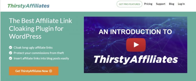 ThirstyAffiliates is a comprehensive affiliate link management plugin.