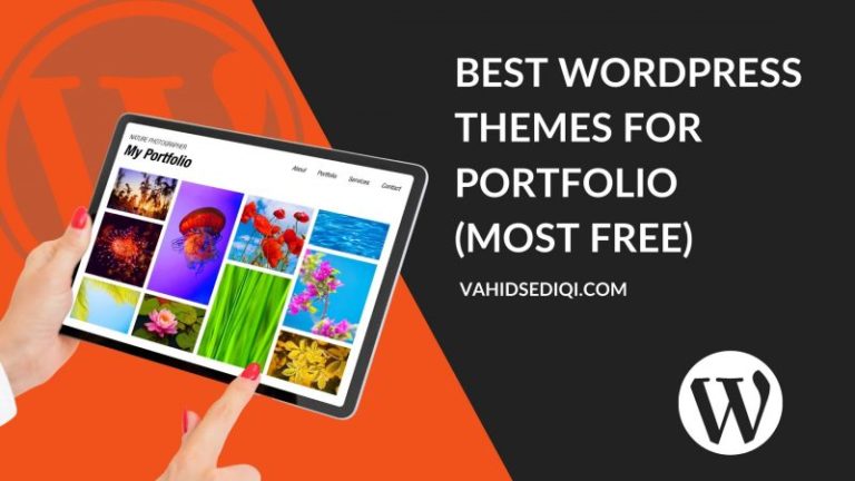 Best WordPress Themes for Portfolio (Most Free)