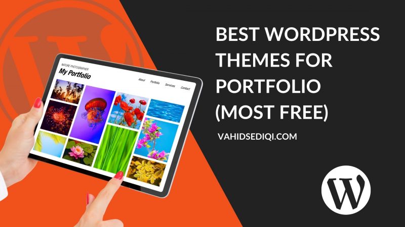 Best WordPress Themes for Portfolio (Most Free)