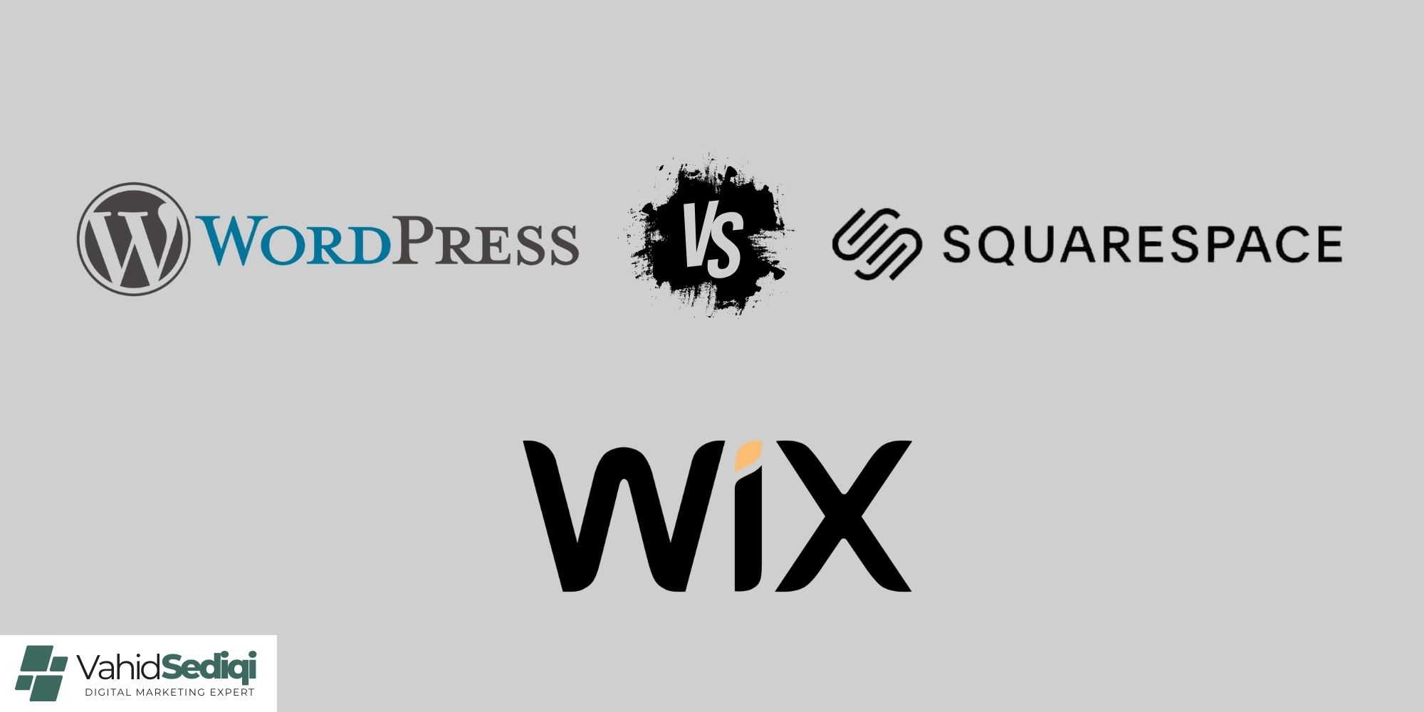 Wix vs Squarespace vs WordPress